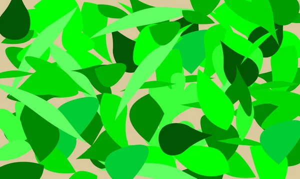 Fractal Fond Abstrait Formes Irrégulières Colorées — Image vectorielle