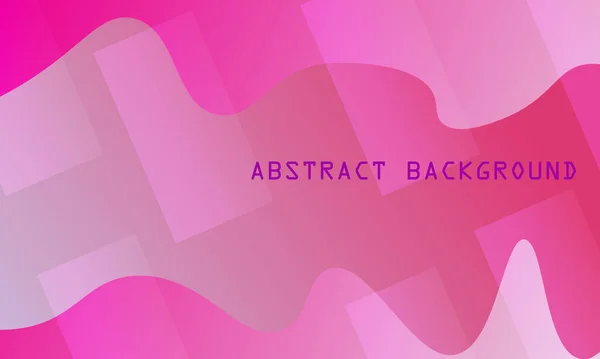 Fondo Color Rosa Abstracto Composición Formas Dinámicas — Vector de stock