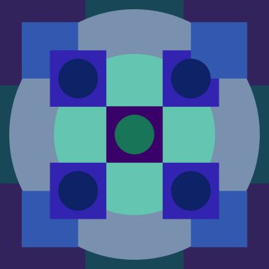 Fayans tasarımı için geometrik soyut arkaplan.