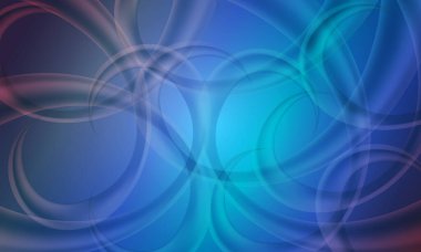 Açık mavi arkaplanda soyut akışkan dalga. mavi eğri çizgileri.