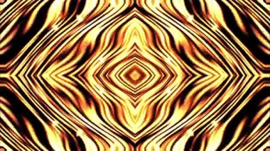 Holografik dinamik lüks altın arka plan animasyonu. Soyut altın dalgalı sıvı hareket.