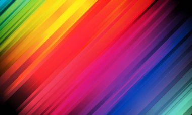 Çapraz çizgili renkli arka plan. Geleceksel gökkuşağı deseni.