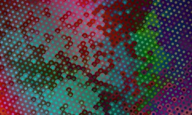 Geometrik noktaların soyut renkli deseni. bal tarağı deseni.