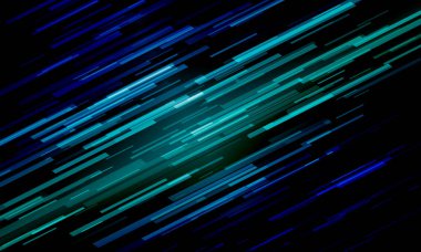 Teknoloji fütüristik arka plan çizgileri koyu mavi arka planda ışık etkisi yaratıyor. açık mavi.