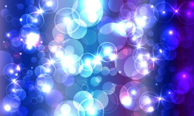 Abstract light bokeh background. colorful bright circle. beautiful shinning.