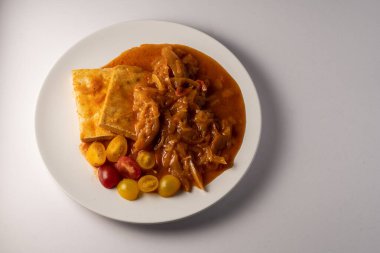 Tabakta vejetaryen yemeği