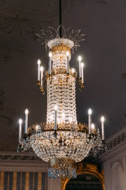 Zarif kristal avize dekorasyon ışığı .