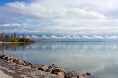 Balatonkenese Macaristan kıyıları .