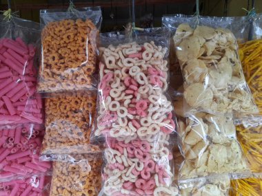 Geleneksel gıda satıcısı manzarası. Geleneksel arkaplan kavramı, geleneksel pazar, hatıra, hediye, mutfak, mağaza, restoran, yaşam tarzı, aperatif, pasta, pasta tezgahı, hamur işi, kahvaltı