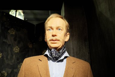 Prag, Çek Cumhuriyeti - 31 Ocak 2016 'da Çek Cumhuriyeti' nin Prag kentindeki balmumu müzesini ziyaret edin.