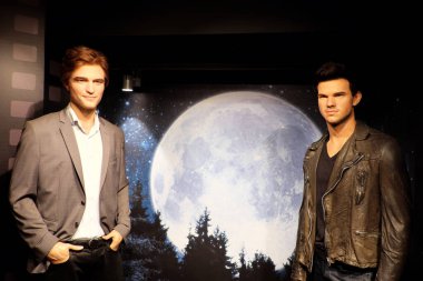 Prag, Çek Cumhuriyeti - 31 Ocak 2016 'da Çek Cumhuriyeti' nin Prag kentindeki balmumu müzesini ziyaret edin.