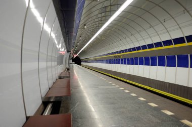 Prag, Çek Cumhuriyeti - 25 Ocak 2016 Prag, Çek Cumhuriyeti 'nin Prag kentinde çekilen fotoğraf.