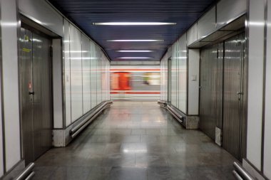 Prag, Çek Cumhuriyeti - 25 Ocak 2016 Prag, Çek Cumhuriyeti 'nin Prag kentinde çekilen fotoğraf.