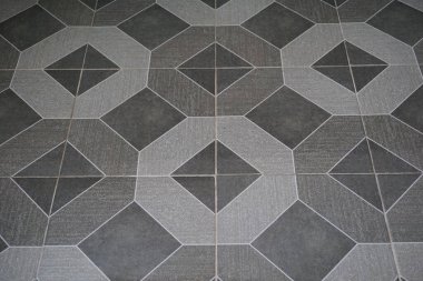 ceramic plaid design with black color