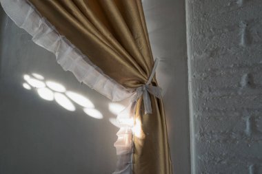 house curtains with a view in the afternoon