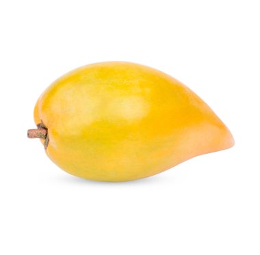 Egg fruit, Canistel, yellow sapote (Pouteria campechiana (Kunth) Baehni) isolated on white background clipart