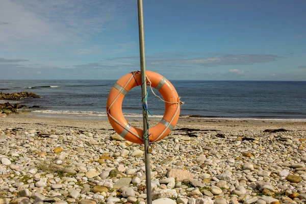 Sunny Day Beach Stones Cantabrian Sea — Stock Photo, Image