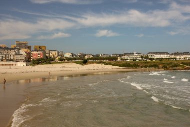 The beautiful Rapadoira beach in the Cantabrian coast in Spain