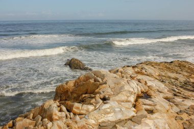 some rocks in the Cantabrian coast