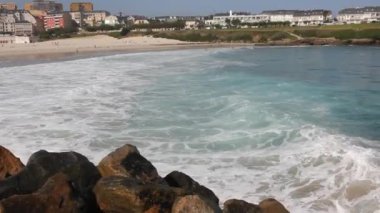 A Rapadoira beach in the Cantabrian coast of Galicia, Spain