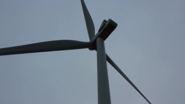 Ветряная Мельница Производства Энергии Ветра — стоковое видео