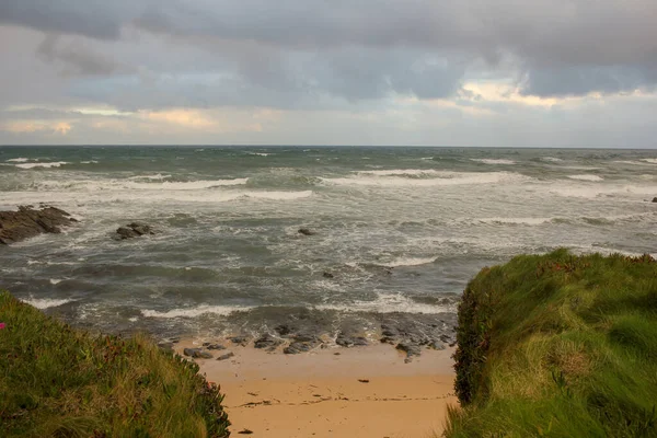 Rocks Beach Cantabrian Sea Winter — Stock Photo, Image