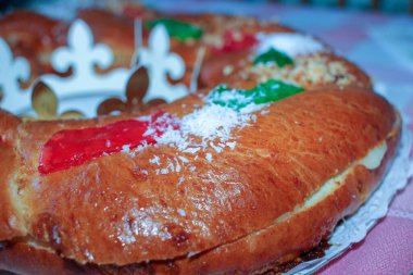 İspanya 'da Noel' de yenen geleneksel tezahür pastası