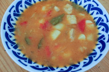 Marmitako, Bask ülkesinden tipik lezzetli bir yemektir.