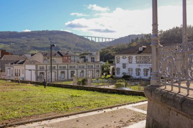 Mondonedo, İspanya; 10 12 2023: İspanya 'da Mondonedo manzarası