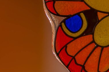 Soyut Cam Süs Kelebeği