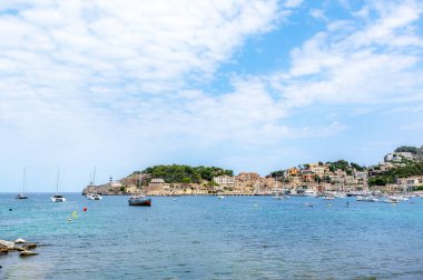 Port de Soller Mallorca İspanya deniz manzaralı