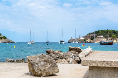 Port de Soller Mallorca İspanya deniz manzaralı