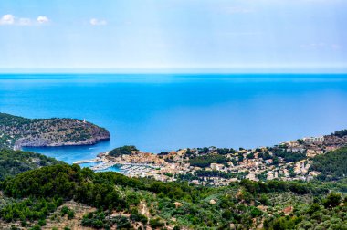 Port de Soller Mallorca İspanya deniz manzaralı