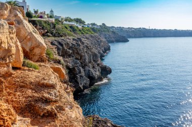 İspanya Majorca adası, Cala Pi plajı, Akdeniz, Balear Adaları