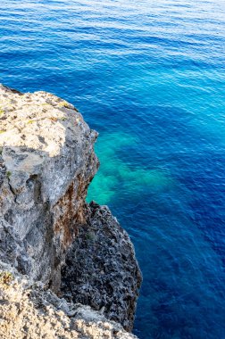 İspanya Majorca adası, Cala Pi plajı, Akdeniz, Balear Adaları