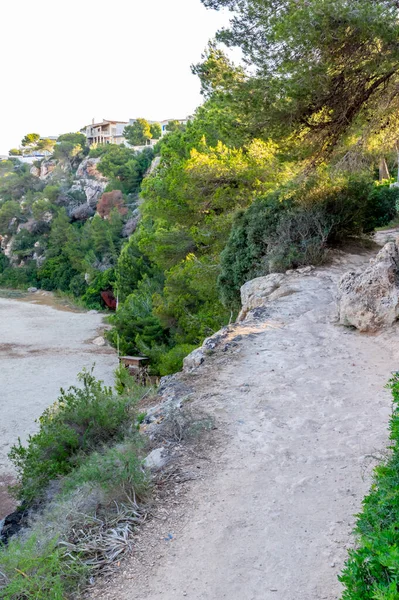 stock image Spain Majorca island, beautiful beach bay Cala Pi, Mediterranean Sea, Balearic Islands