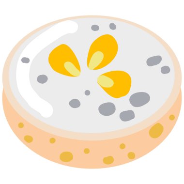 Kanom Krok karikatürü simge biçiminde 