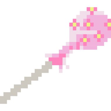 Şekerleme karikatür simgesi biçiminde