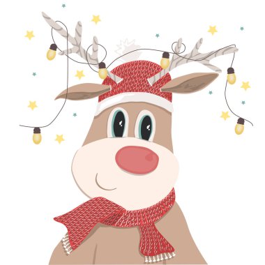 Ampullü Noel geyiği.