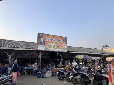 Jepara, 26 Januari 2024 - Endonezya geleneksel pazarı öğleden sonra