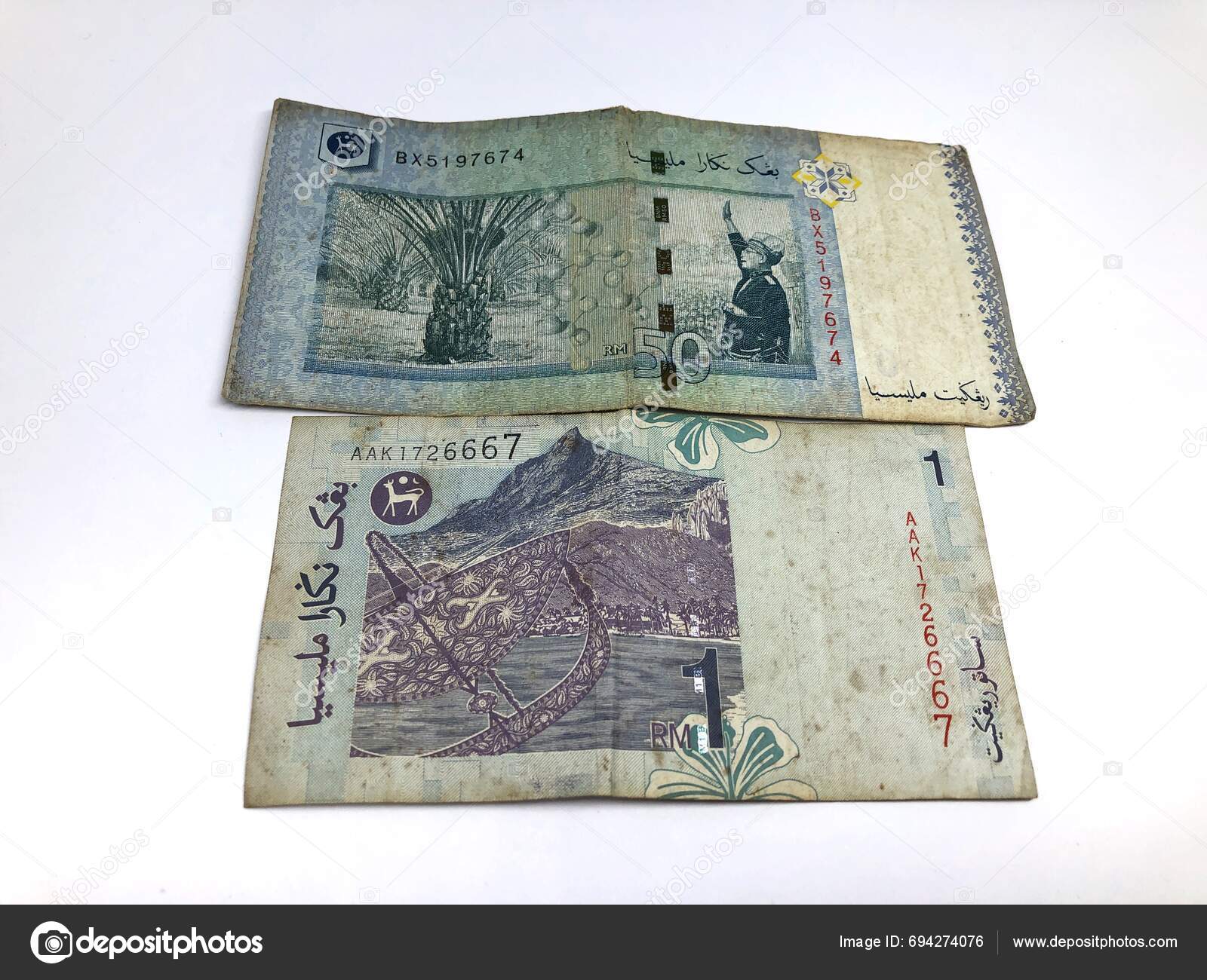 Jepara Januari 2024 Malaysian Paper Currency Stock Editorial Photo