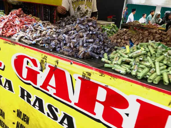 Sokak yemeklerinde tatlı şeker - Kudus, 24 Maret 2024