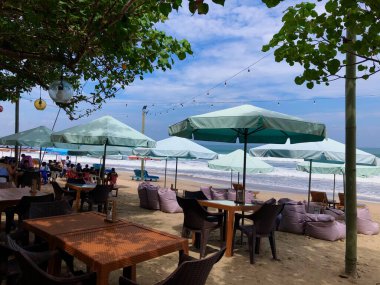 Bali, 22 Juni 2024 - Kuta Beach Bali Endonezya 