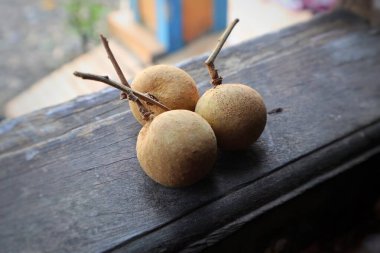  Longan meyvesi yakın çekim       