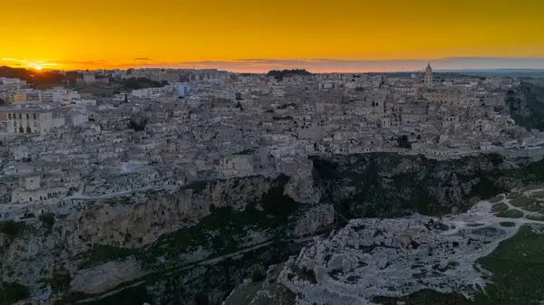günbatımında anne şehir İtalya 'da