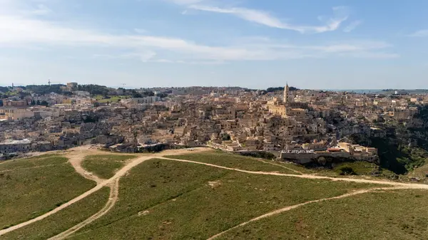İtalya 'nın başkenti Basilicata' da tarihi bir şehir..