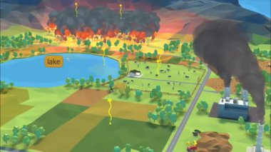 Hava kirliliği, birçok insan aktivitesinden kaynaklanan zararlı gaz ve partiküllerle havanın kirlenmesidir..