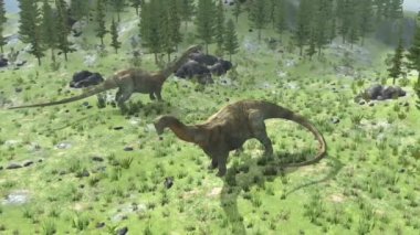 Apatosaurus büyük, uzun boyunlu bir Sauropod dinozoruydu. Devasa boyutu ve otobur diyeti ile tanınırdı..