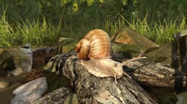 Roma salyangozu (ayrıca Helix pomatia olarak da bilinir), sarmal kabuklu büyük bir salyangoz türüdür..