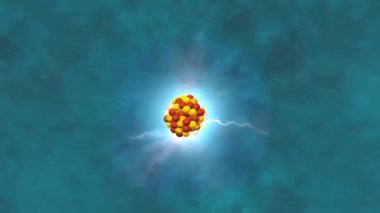 Hızlı ve kendi kendini idame ettiren füzyon süreci atomik çekirdekler aracılığıyla muazzam bir enerji açığa çıkarıyor..